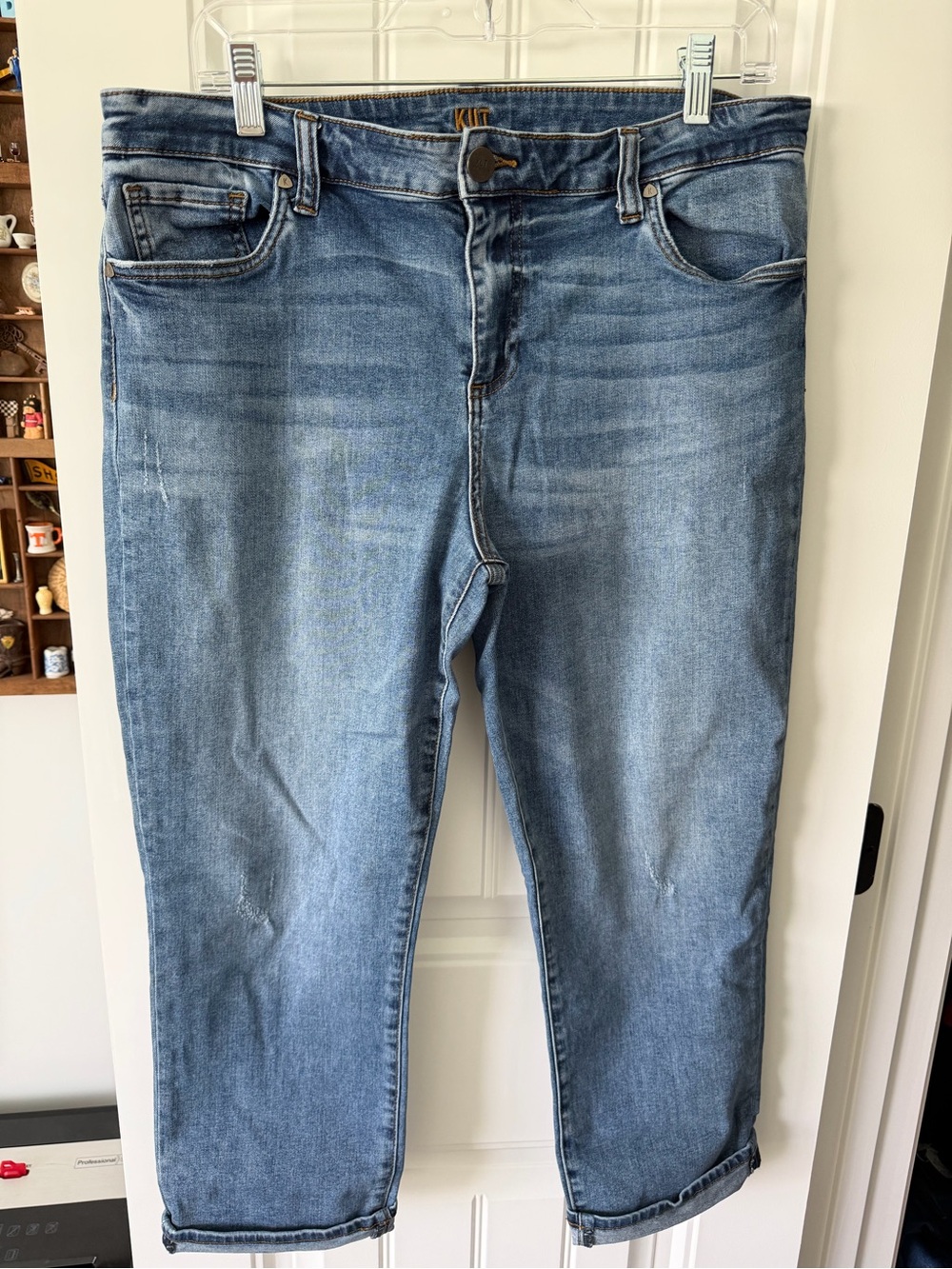 Kut from the Kloth Light Blue Cropped Women's Jeans